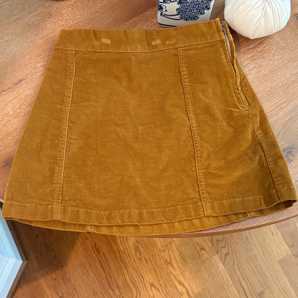 Crewcuts A-Line Skirt in Rich Brown
